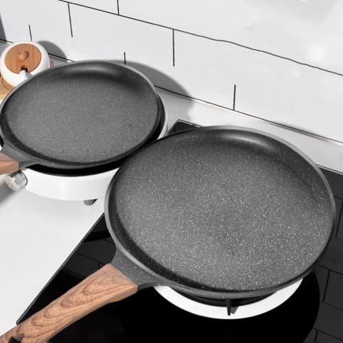 Poêle antiadhésive résistante à la chaleur pour œufs et pancakes - 8