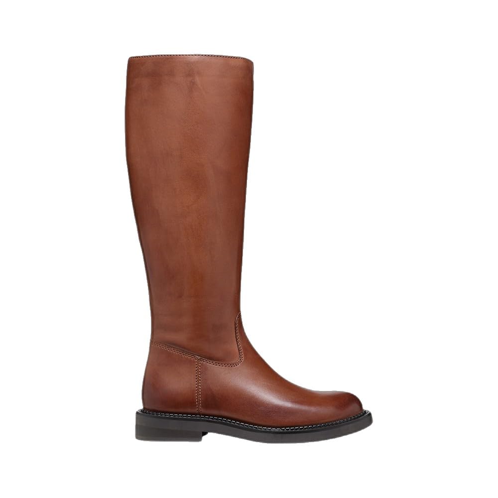 Geox Women's D Serilda A Fashion Boot, Lt Brown, 5.5 UK