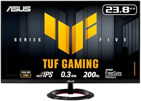 ASUS TUF Gaming Series 5 - VG249Q5R Gaming Moniteur – 23,8 Pouces...