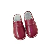 HAUTE QUALITÉ: Le bord des chaussures cousu, pas de colle collante, ne craquera pas, ces chaussons sont fabriqués dans un tissu de coton de haute qualité, épais et super confortable avec une semelle intérieure en mousse à mémoire de forme.