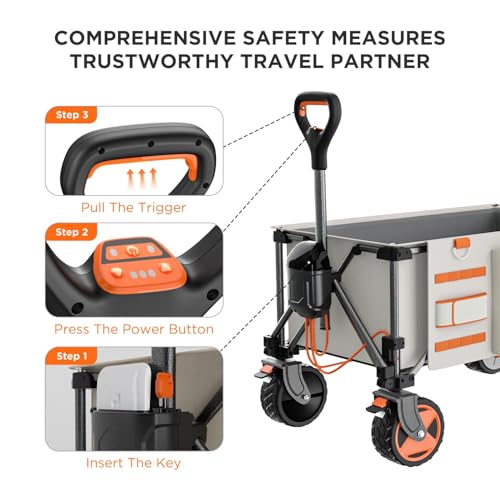 Litheli Electric Wagon 450Lbs