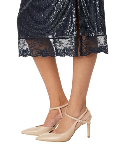 Lucky Brand Women's Sequin Lace Midi Skirt3
