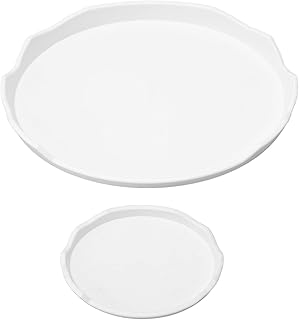 2 Pack Reptile Feeder Terrarium Bowls, Mini Dog Water Bowl Plastic Animal Water Feeder Bowls Durable Food and Water Dish Feeder Bowl for Reptile Water Feeding