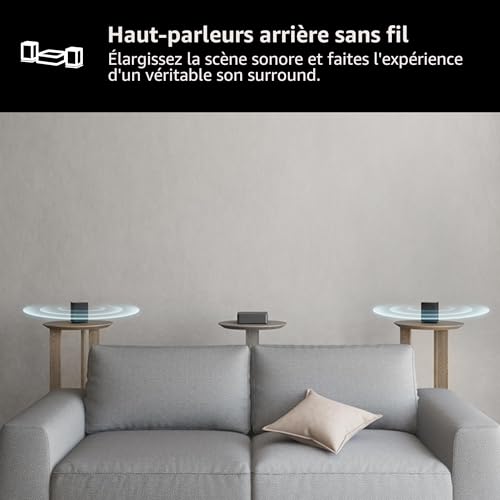 LG SQC4R Barre de Son Intelligente 2.1 canaux Son Surround Dolby Digital avec Basses puissantes Large connectivité HDMI Bluetooth USB entrée Optique et Application AndroidiOS - vue 8