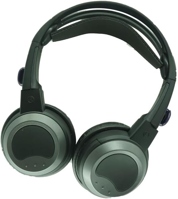 IR Wireles Headphones 2 Channel for Toyota Sienna XLE & Toyota Land Cruiser Prado & Toyota Land Cruiser Prado Rear Seat Headrest DVD Entertainment System