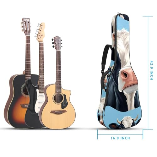 JRHEJTFZ Housse pour guitare acoustique de 1,9 cm d’épaisseur – Imperméable – Durable et élégant – Motif cerf mignon, Multicolore., 42.9×16.9×4.7 in, Motif imprimé tendance - Les Beatles, Paul McCartney, John Lennon, RIngo Starr, George Harrison JRHEJTFZ Housse pour guitare acoustique de 1,9 cm d'épaisseur - Imperméable - Durable et élégant - Motif cerf mignon, Multicolore., 42.9x16.9x4.7 in, Motif imprimé tendance – Image 6