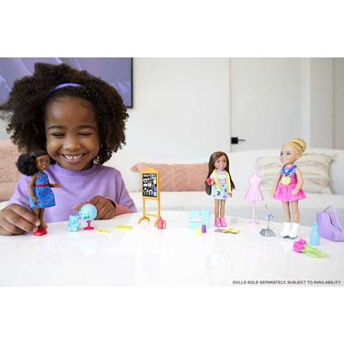 Barbie, Boneca Chelsea Profissões com Acessórios, Para crianças acima de 3 anos (Não é Possível Esco