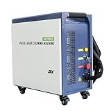 LYXC 300W Air-cooled Laser Cleaning Machine Pulsed Laser Cleaner Machine Metal Rust Paint Oil stains Coating Remove Lightweight Class 2 Output Power 0.874mW AGC-300