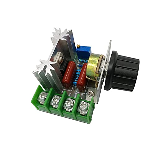 Sipytoph 2000W Pwm Ac Motor Speed Control Module Dimmer Speed Regulator Ac 50-220V 2000W(Max) 25A Scr Constant Adjustable Voltage Regulator #TOP1