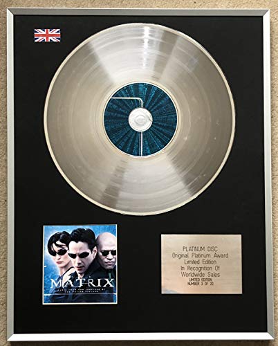 Century Presentations - LA MATRIX - Edición Limitada CD Platinum LP Disc - MÚSICA DESDE LA FOTO DE MOVIMIENTO Cover