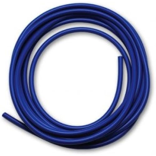 High Performance Silicone Vacuum Hose - 10 feet - .1375" ID (3.5mm) - Blue