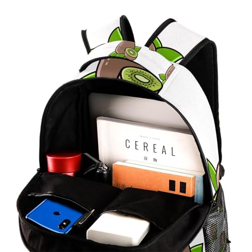 Sac à dos motif avocat multicolore avec bretelles ajustables - 4