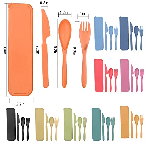 Dyrich Reusable Travel Utensils Set With Case thumb #6
