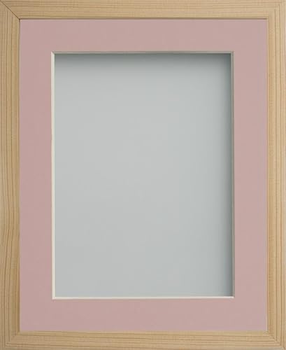 Frame Company Webber Beech with Pink Mount, 20x16 for 16x12 inch