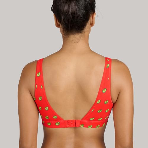 Image of MeUndies -Stretch Organic Cotton V-Neck Bra - Comfortable Bralette for Women - No Underwire - Amazon Exclusive Fabric