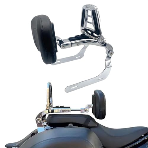 Porte-bagages et sissy bar BMW R18 pour voyager à deux confortablement