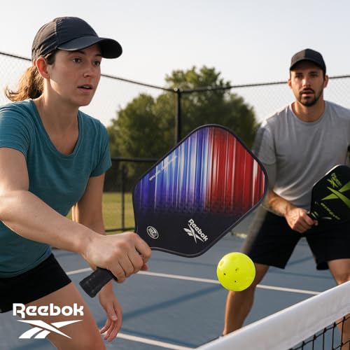 Image of Reebok Pickleball Paddle - Lightweight & Durable Design for All Skill Levels - Engineered for Power, Control & Precision