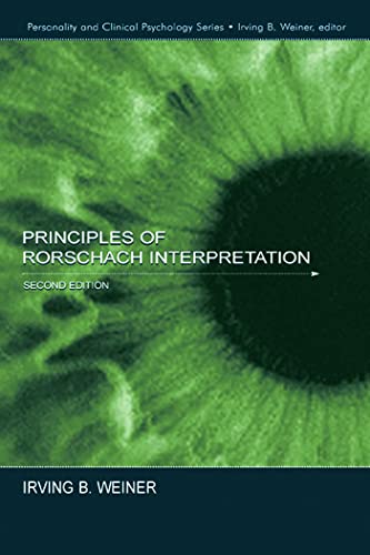Principles of Rorschach Interpretation (Lea Series in Personality and Clinical Psychology)