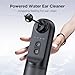 Ear Cleaner-Ear Wax Removal Tool-Ear Cleaning Kit Rechargeable, Waterproof Ear Cleaner with 4 Pressure Settings, Safe & Effective Triple Jet Stream Ear Cleaner with 10 Reusable Tips (Black)