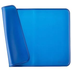 Amazon-Basics-Waterproof-Anti-Slip-Silicone-Pet-Food-and-Water-Bowl-Mat-24-x-16-Inches-Blue