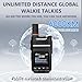 TIDRADIO TD-G18 Nationwide 4G LTE Walkie Talkies, POC Two Way Radio 1-Year Free Data & SIM Cards, UK/Europe Wide Coverage, Ideal for Family, Business,Truck Fleet, Construction site, Logistics -2Pack