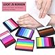 Regenbogen Gesichtsfarbe, Rainbow Schminkfarben Palett 50g, Hohe Farbwiedergabe Bodypainting Theaterschminke, Faschingsschminke Face Paint, Schnelles Trocknen Wasserbasis Bunt Körperfarben Halloween