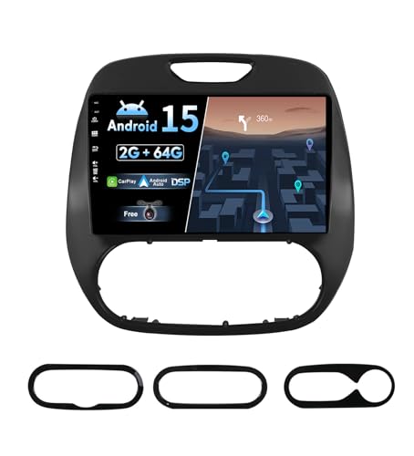 Autoradio GPS Renault Captur pour remplacer l'ancien système et ajouter le Carplay sans fil