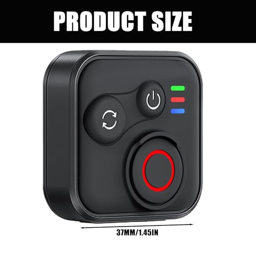 Télécommande Bluetooth smartphone et action cam Insta360 GoPro, portée 50m