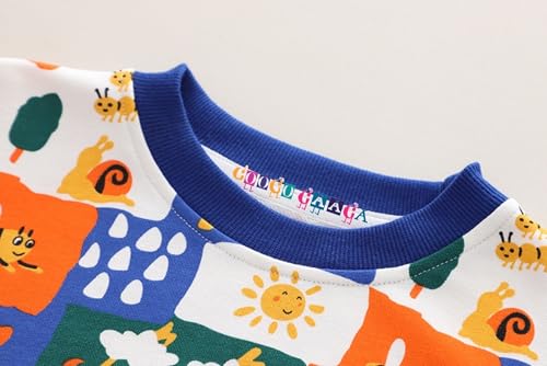 Image of Googo Gaaga Boy's Cotton Printed T-Shirt With Shorts Clothing Set