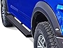 APS iBoard (Black Powder Coated 4-inch) Running Boards Nerf Bars Side Steps Compatible with Ford F150 2015-2023 SuperCrew Cab & F150 Lightning 2022-2023 & F-250 F-350 Super Duty 2017-2022 Crew Cab