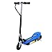 HOMCOM Patinete Plegable Niño Eléctrico Tipo Scooter con Manillar Azul Patinete Eléctrico Plegable Tipo Scooter con Manillar Ajustable Freno y Pie de Apoyo 120W Carga 50kg 78x37x99cm (Azul)