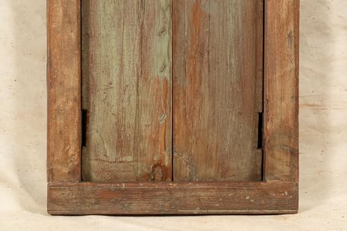 Biscottini Innentür Fenster L46XPR5XH61 CM - Holztür - Türen für Innen und Außen - Wohnkultur