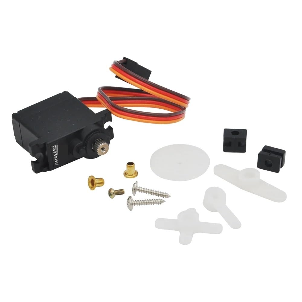 DS939HV 2,8 kg 0,12 s,5 g Cyfrowy serwomechanizm z metalową przekładnią dla przemysłu DIY Robotyka RC Samolot Model samochodu