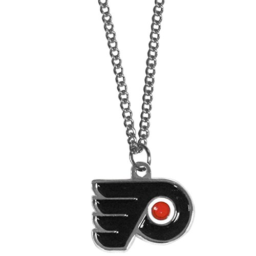NHL Siskiyou Sports Fan Shop Philadelphia Flyers Chain Necklace with Small Charm 22 inch Team Color