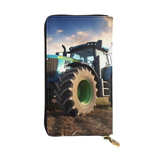Portefeuille tracteur agricole en cuir un grand sac à main cadeau idéal pour passionné