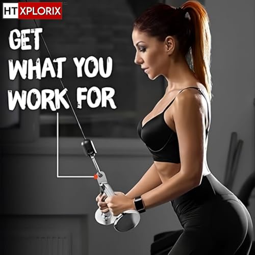 Image of V-Shaped Handle - Versatile Cable Attachment for Triceps, Biceps & Strength Training