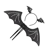 Photo Gallery wllxtk 1set halloween bat costume accessory set lightweight headband with bat wings for adults for halloween parties and cosplay events Photo Gallery wllxtk 1set halloween bat costume accessory set lightweight headband with bat wings for adults for halloween parties and cosplay events