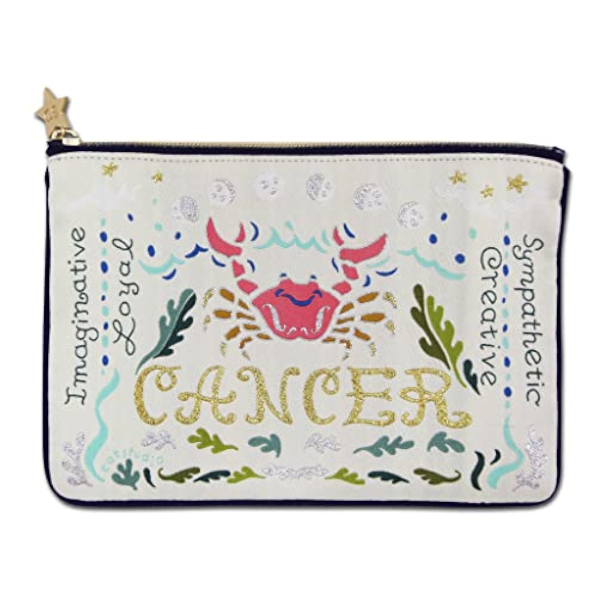 Parent Astrology Zipper Pouch, Cancer, 5" x 7"