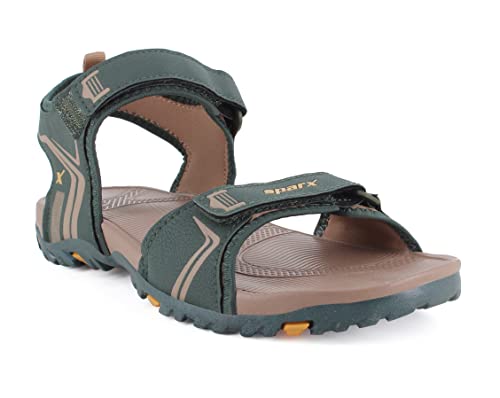 Image of Sparx Men's Sandal, For. Green Camel, 6 UK