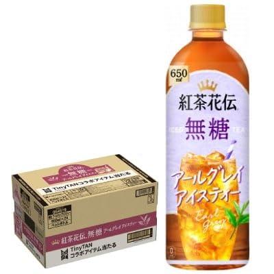 紅茶花伝 無糖 アールグレイアイスティー650mlPET 24本入