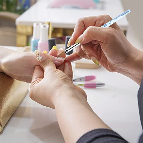 Vesaneae 6 Stück Pinselset für Nailart, Acryl Nagel Kunst Pinsel, Acryl Gel Nagel Pinsel Set, Nail Art Nägel Pinsel… – Bild 6