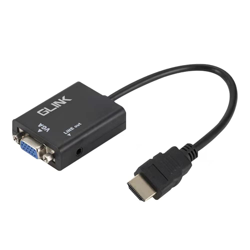 See full amazon price history chart for GLINK GL 021 HDMI to VGA Adapter with Audio/Full HD 1080P for Projector, Computer, Laptop (Male to Female Convertor) Gold-Plated Transfer Audio & Video (Black) GLINK GL 021 HDMI to VGA Adapter with Audio/Full HD 1080P for Projector, Computer, Laptop (Male to Female Convertor) Gold-Plated Transfer Audio & Video (Black) (B09XFJRTDP) Amazon Price History, Amazon Price Tracker