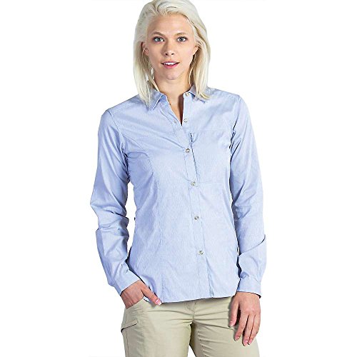 ExOfficio Women's Lightscape Digi-Stripe Long Sleeve Shirt