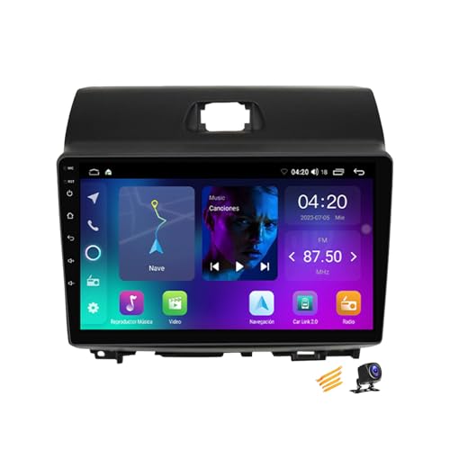 ZARAPLUS Android 14 Autoradio Stéréo pour Kia Ray 2011~2017 Lecteur Multimédia Écran Navigation 9 Pouces avec AHD Caméra Rétroviseur, Soutien 4G/DSP/Carplay/Commandes Au Volant,NF1