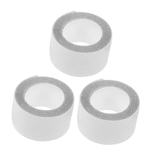 VALICLUD 2 Unidades Adesivos antiderrapantes para solas piso adesivos antiderrapantes para piscina adesivos de cozinha para chão fitas antiderrapantes portáteis portátil Rolo de fita mouse