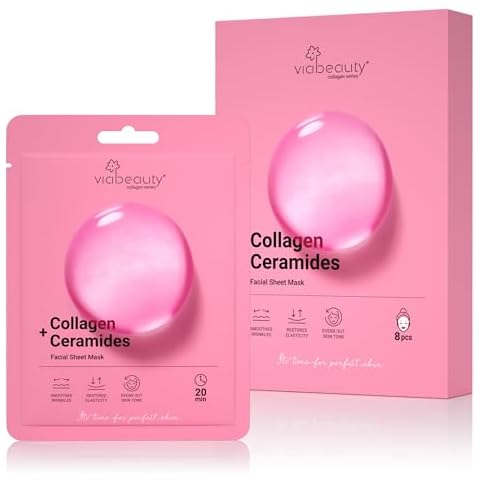 VIABEAUTY Collagen Face Mask Pack Cover