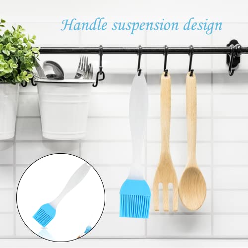 Silikon Backpinsel, Hitzebeständigem Silikon Grillpinsel, Küche Pastry Brush, Wiederverwendbar SoßEnpinsel, GebäCkbüRste, für BBQ Marinaden Kochen Backen