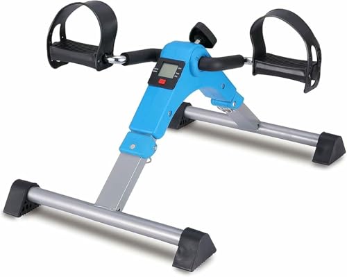 Ejercitador de piernas plegable con monitor LCD miniatura 1