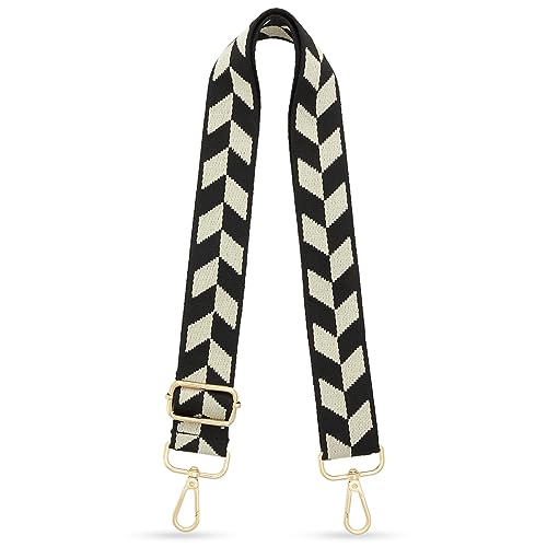 Image of TANOSII Wide Purse Strap Adjustable Replacement Shoulder Crossbody Strap Handbag Strap