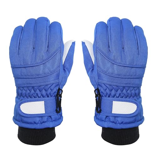 Image of FabSeasons Unisex Warm Winter Gloves, Waterproof, Windproof for Hiking, Driving, Running & Outdoors, Fits for 3-5 Years Old Boys and Girls